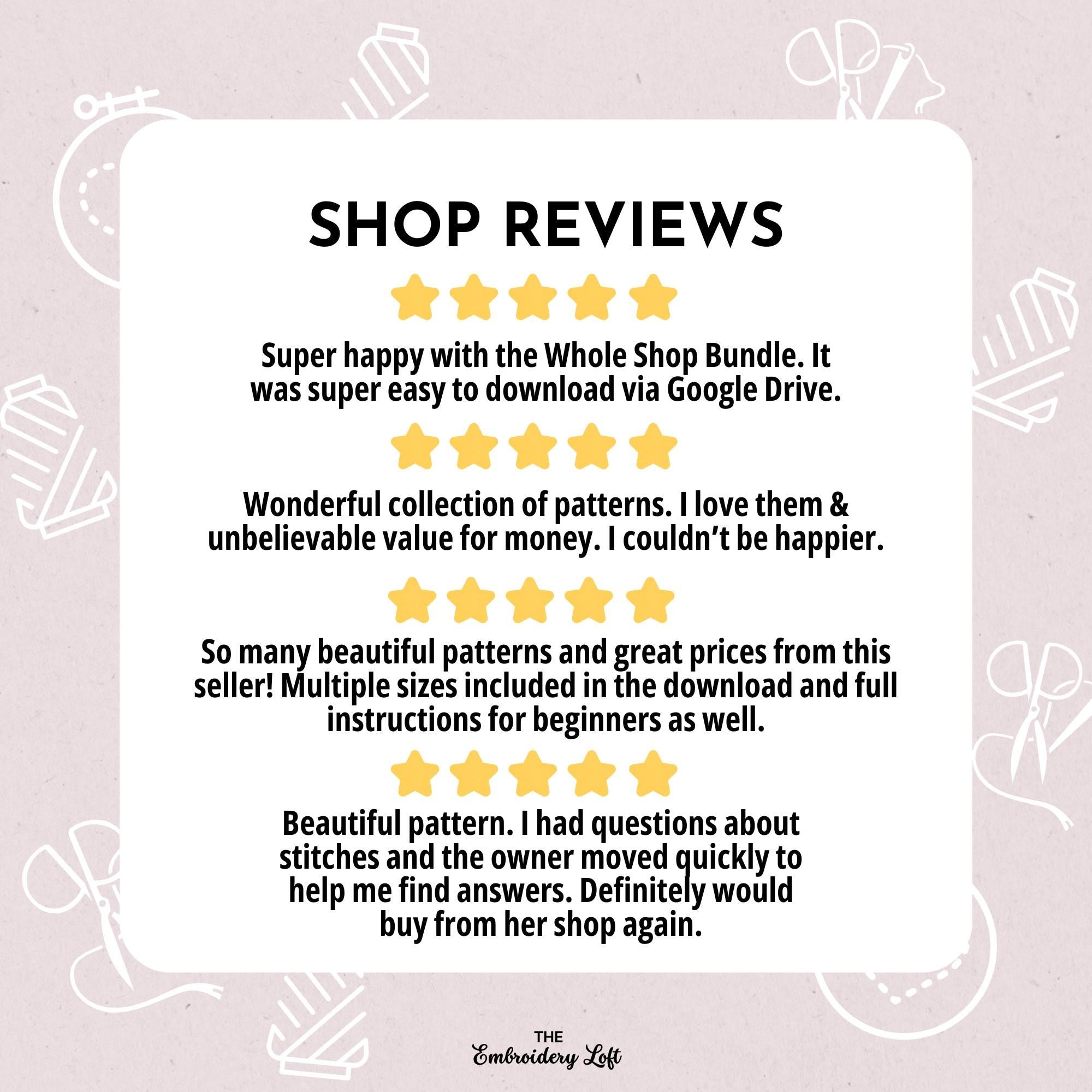 Wildflowers Hand Embroidery Pattern