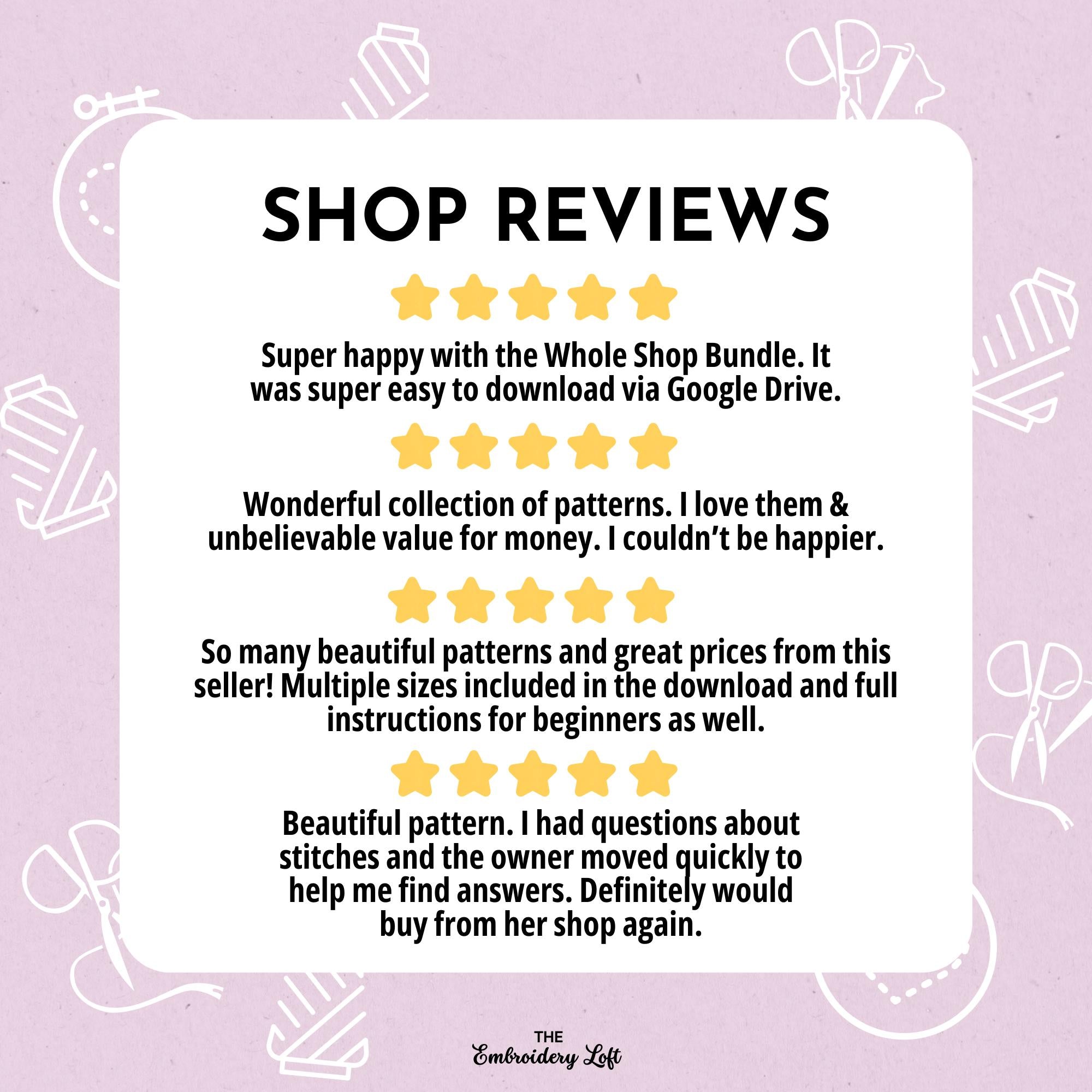 Tulip Wreath Hand Embroidery Pattern