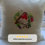Spring Robin Hand Embroidery Pattern