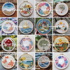 MINI COLLECTION, Summer Hand Embroidery Pattern Collection, Current and Future Designs, Lifetime Access, Hand Embroidery, DIY