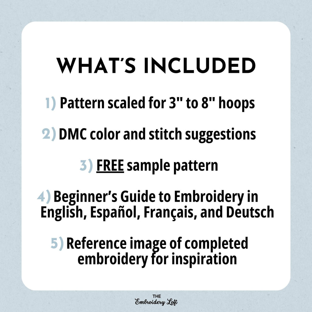 Sailboat Hand Embroidery Pattern