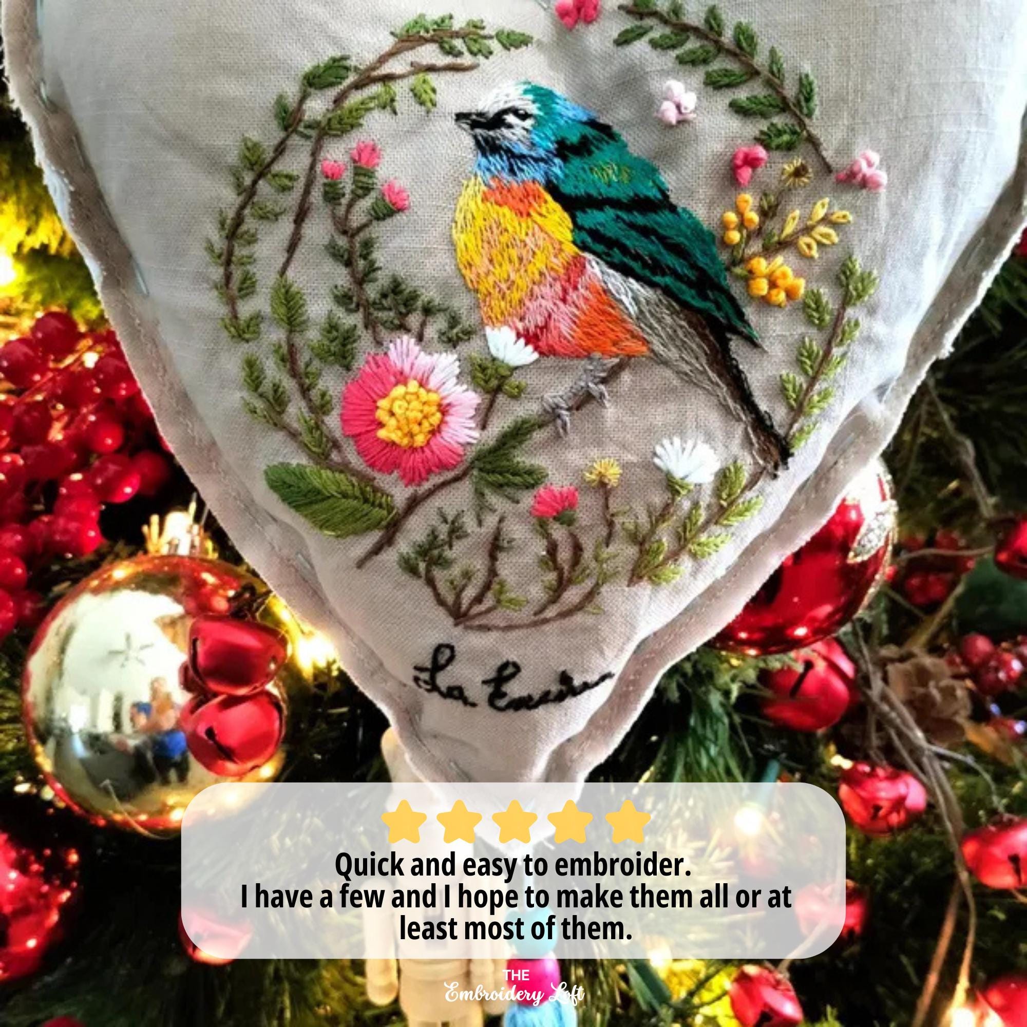 Goldfinch Hand Embroidery Pattern