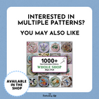 Celestial Butterfly Hand Embroidery Pattern