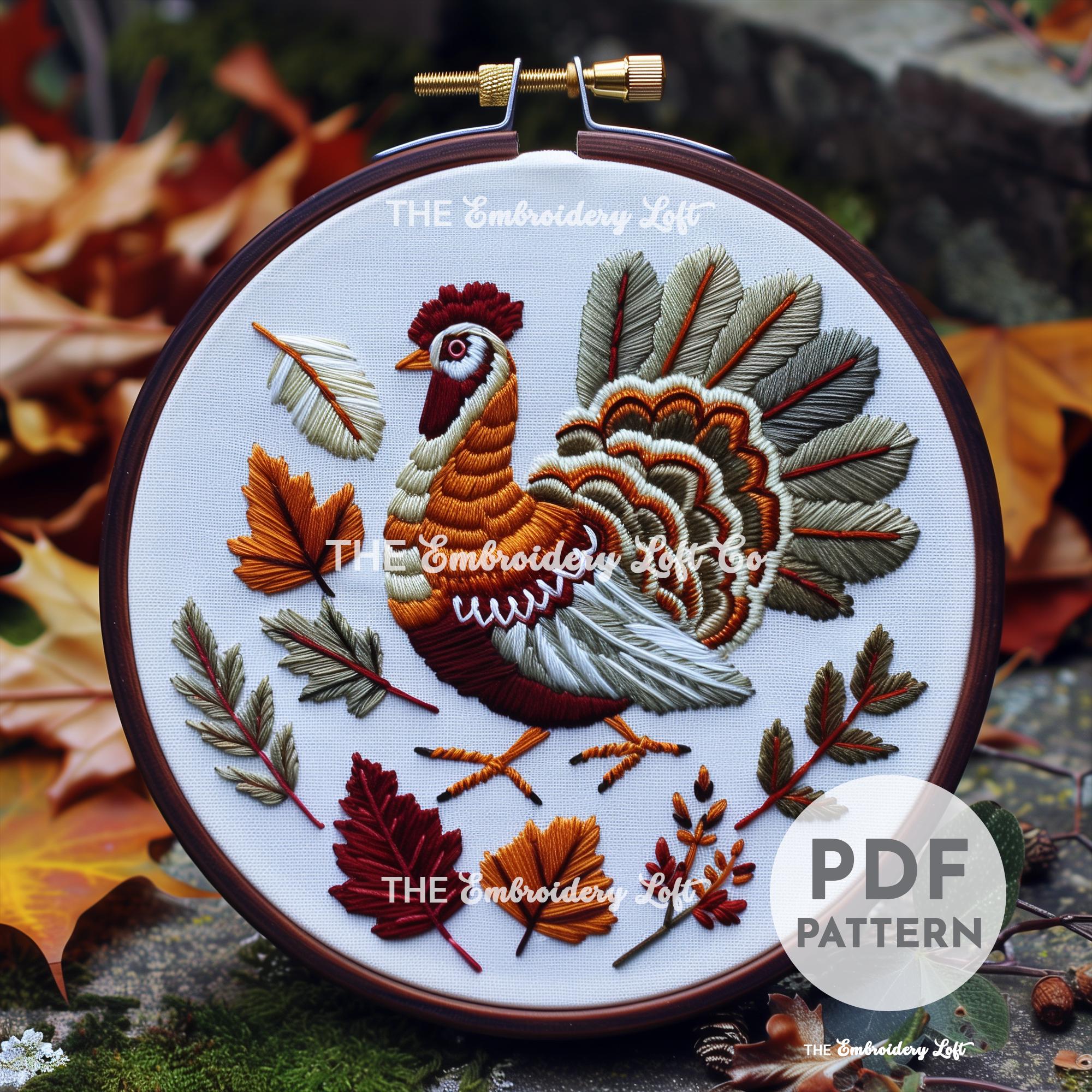 Turkey Hand Embroidery Pattern