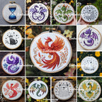 MINI COLLECTION, Celestial Hand Embroidery Pattern Collection, Current and Future Designs, Lifetime Access, Hand Embroidery, Embroidery PDF