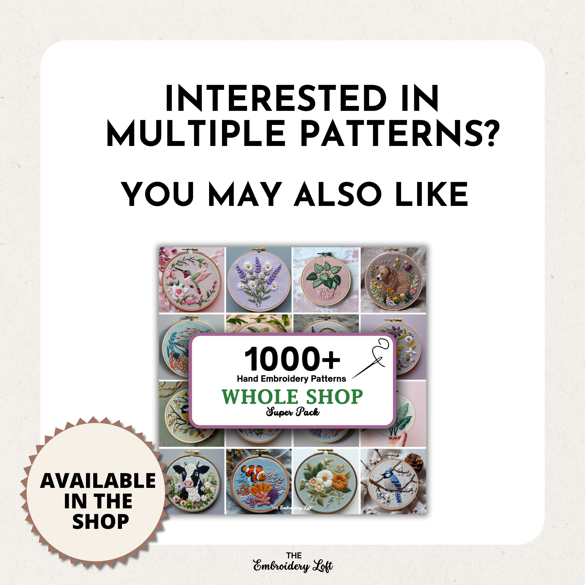 Aesthetic Butterfly Hand Embroidery Pattern