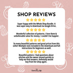 MINI COLLECTION, Love Hand Embroidery Pattern Collection, Current and Future Designs, Lifetime Access, Hand Embroidery, DIY