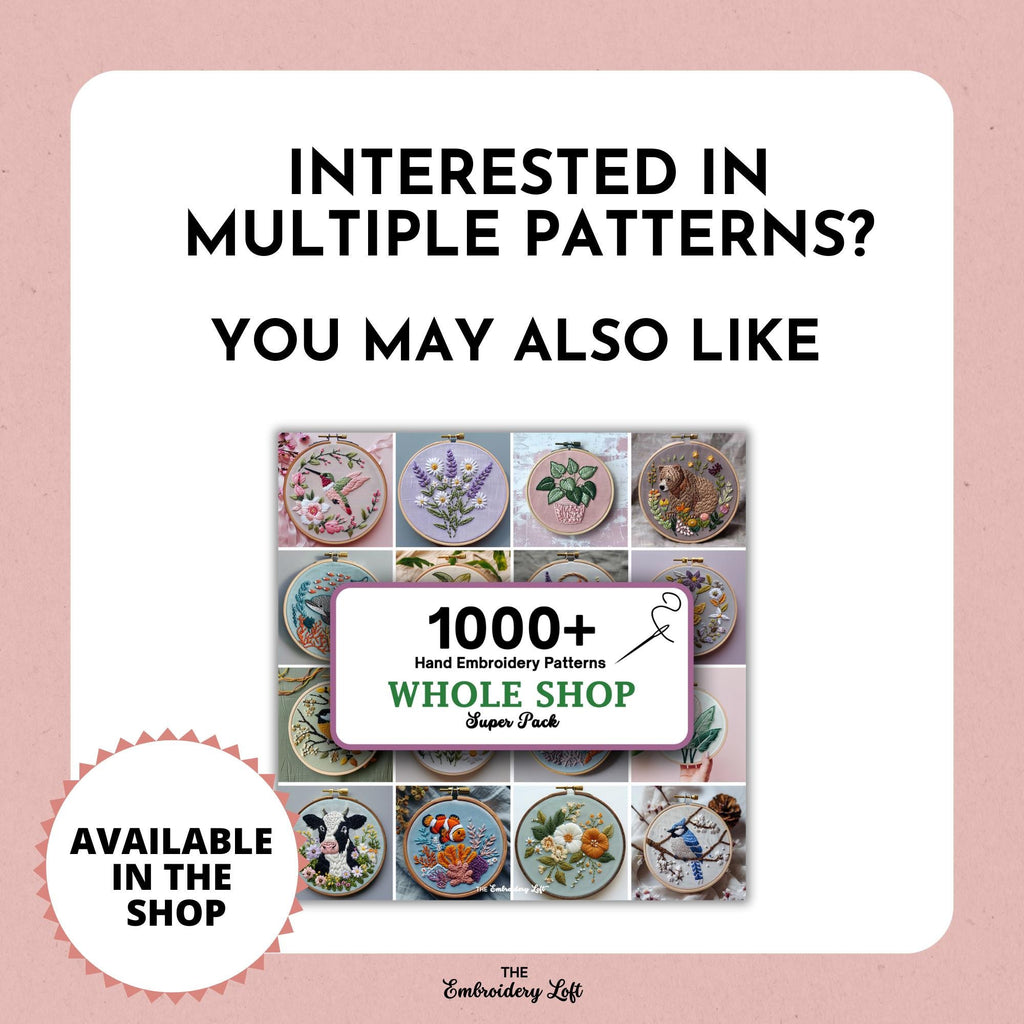 Jar of Hearts Hand Embroidery Pattern