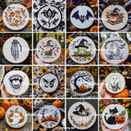 MINI COLLECTION, Autumn and Halloween Hand Embroidery Pattern Collection, Current and Future Designs, Lifetime Access, Hand Embroidery, DIY