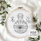 Purple Potion Hand Embroidery Pattern