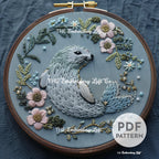Seal Hand Embroidery Pattern