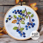 MINI COLLECTION, Fruits and Vegetables Hand Embroidery Pattern Collection, Current and Future Designs, Lifetime Access, Hand Embroidery