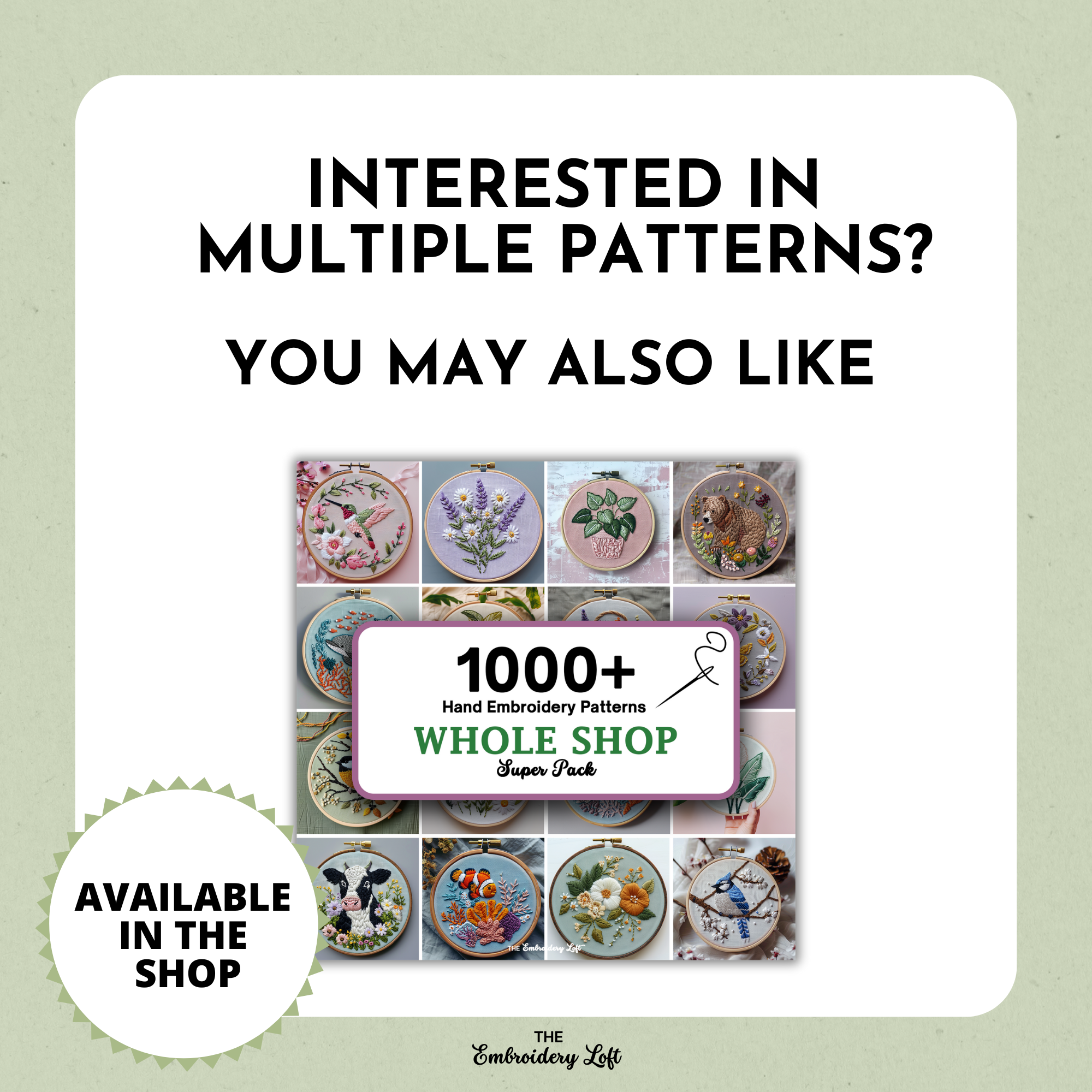 Red and White Folk Flower Hand Embroidery Pattern