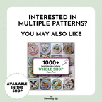 String of Pearls Hand Embroidery Pattern