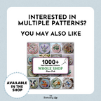 Olive Tree Hand Embroidery Pattern