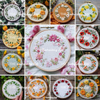 MINI COLLECTION, Wreaths Hand Embroidery Pattern Collection, Current and Future Designs, Lifetime Access, Hand Embroidery, Embroidery PDF
