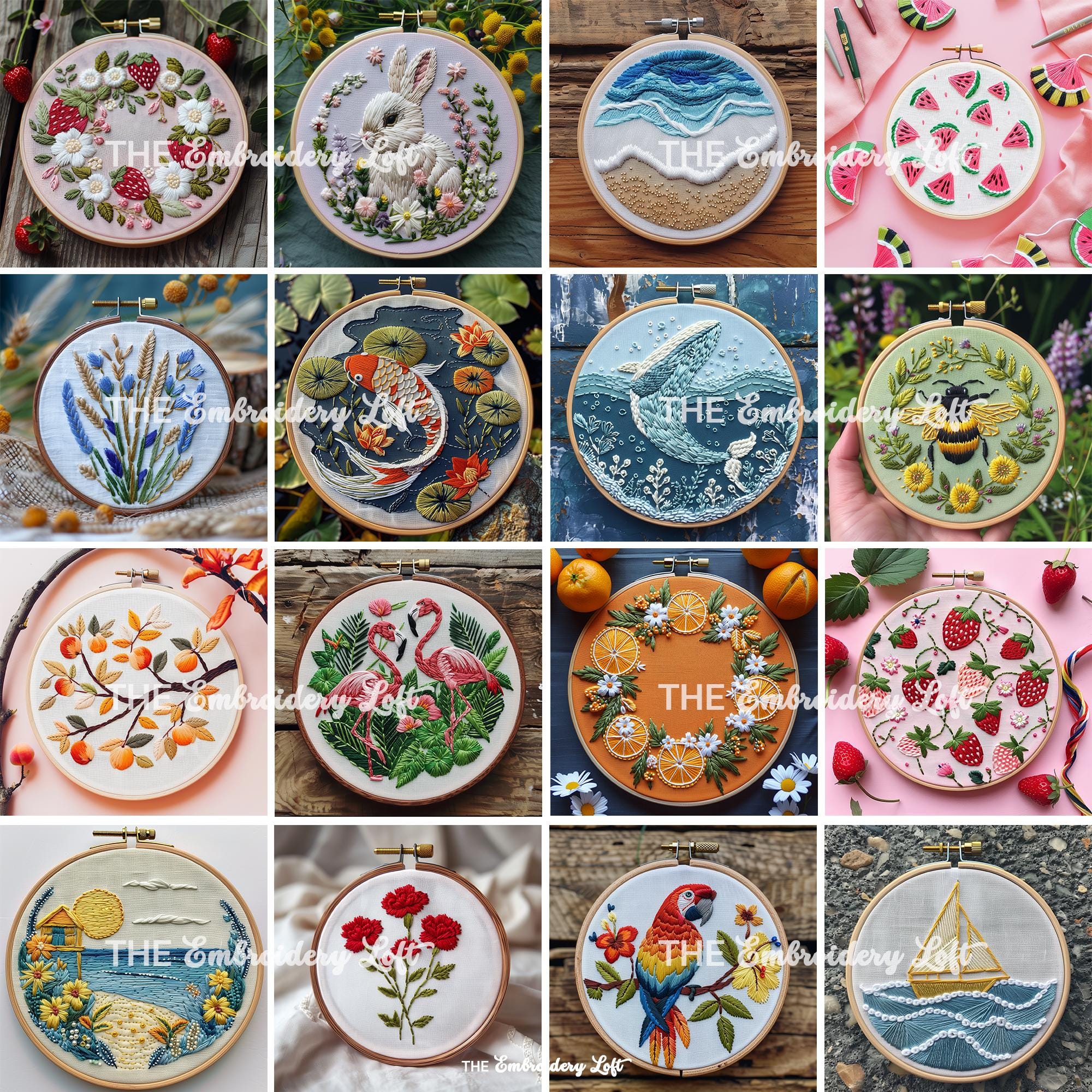 WHOLE SHOP BUNDLE, Hand Embroidery Pattern Collection, Current and Future Designs, Lifetime Access, Hand Embroidery Patterns, Super Pack