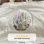Meadow of Wildflowers Hand Embroidery Pattern