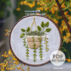 String of Pearls Hand Embroidery Pattern