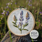 Wildflowers Hand Embroidery Pattern
