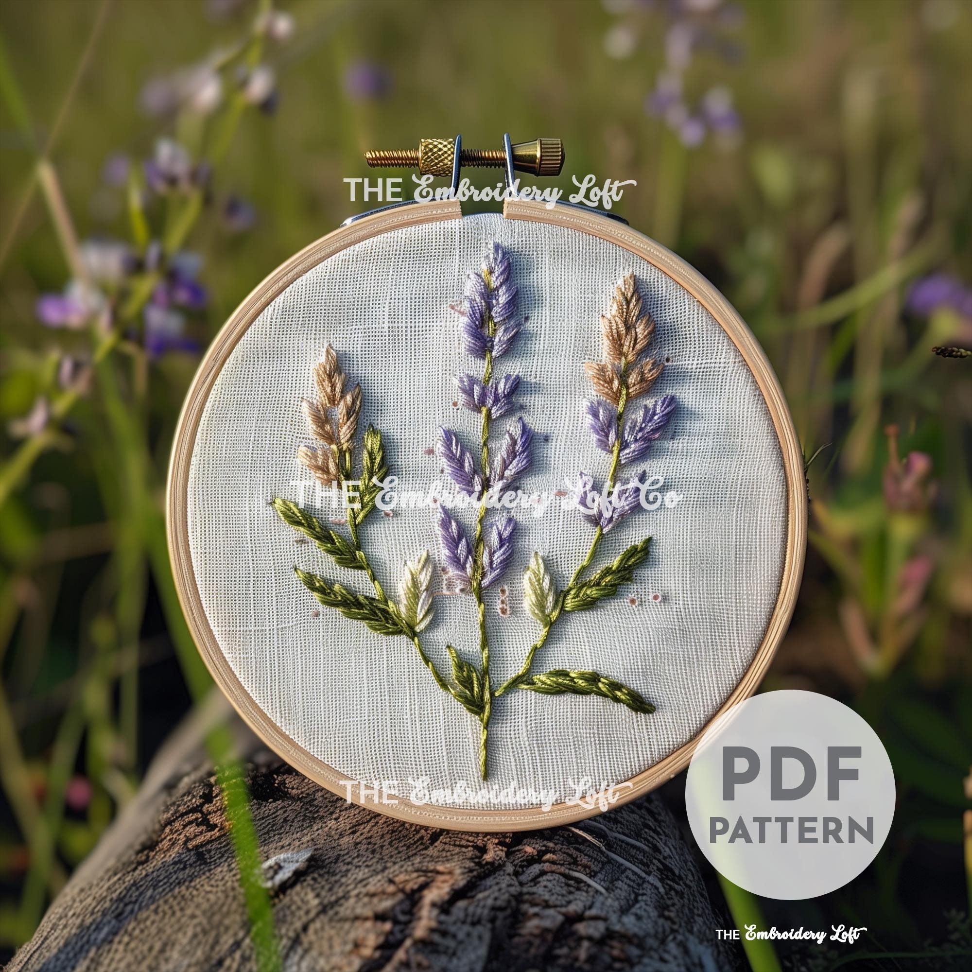 Wildflowers Hand Embroidery Pattern