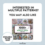 Simple Mountains Hand Embroidery Pattern